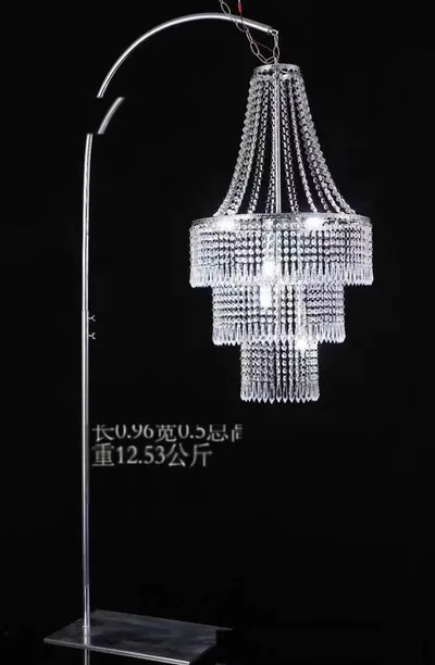 Lustre cristal, 6 feux