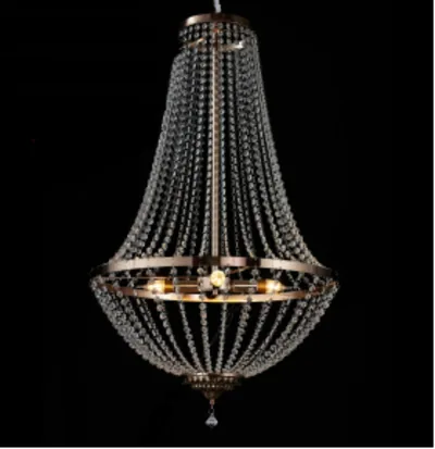 Lustre à rideau de perles