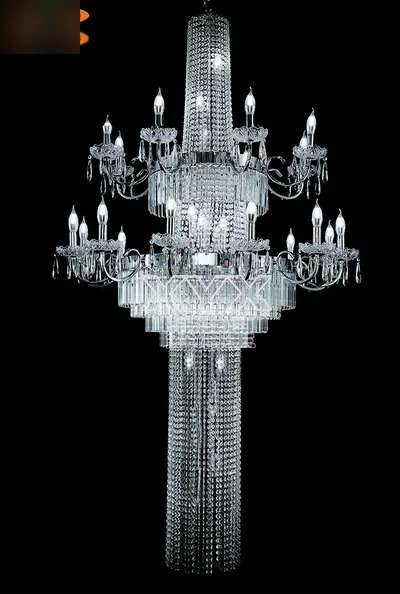 Lustre, 12+8+6+3+3 feux
