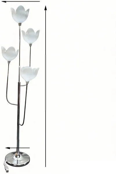 Colonne d'allée tulipes 4 têtes