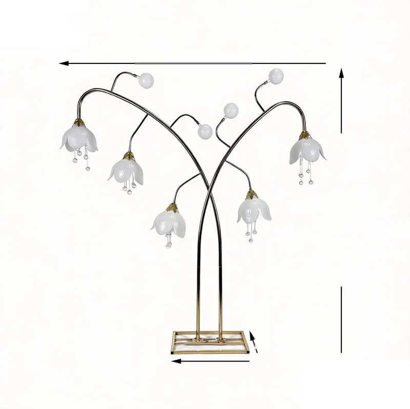 Arbre d'allée tulipes 9 têtes