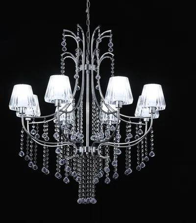 Lustre (abat-jour, 8 feux)