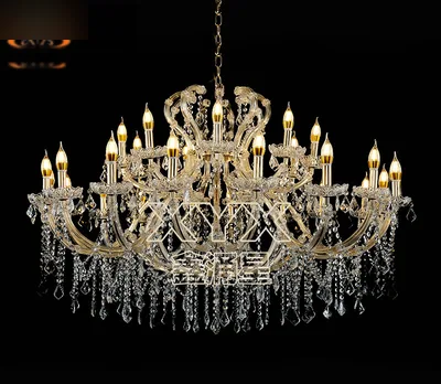 Lustre (plaquettes serties), 18+9 feux