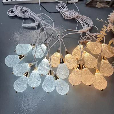 Lustre petit modèle montgolfière, 10 têtes