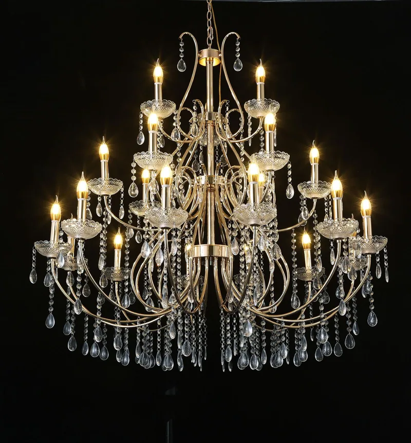 Chandelier, 12+6+3 lights
