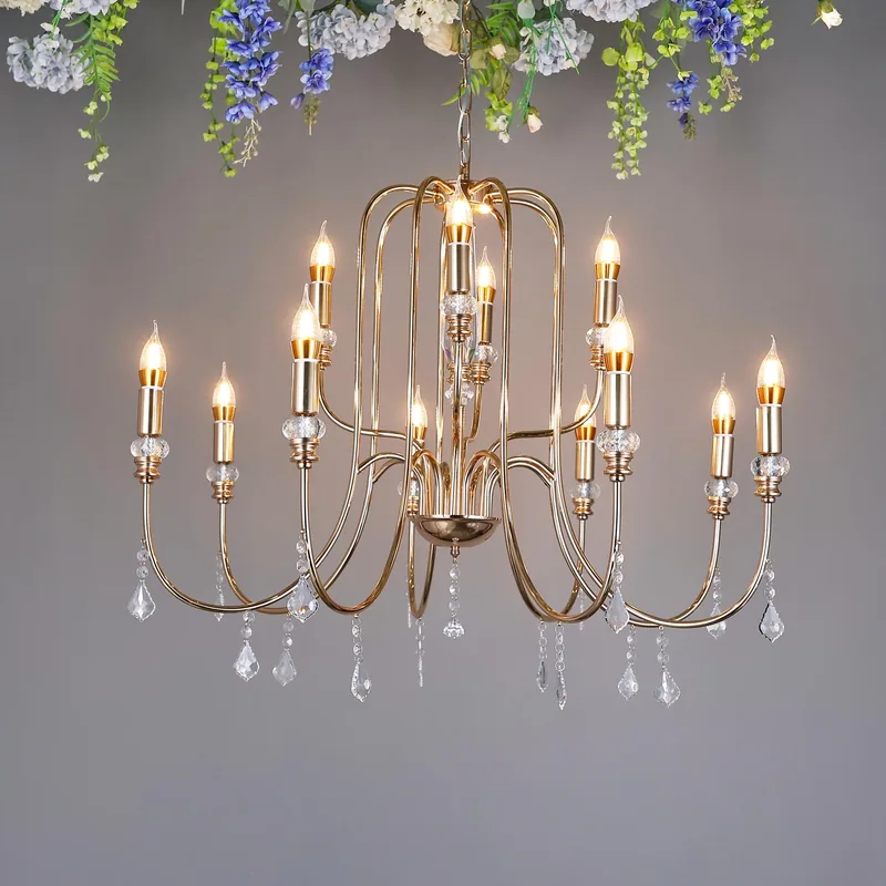Chandelier, 8+4 lights
