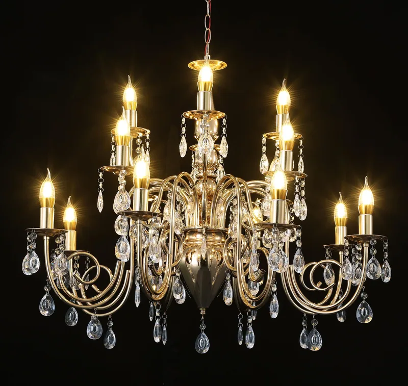 Chandelier, 8+4+4 lights