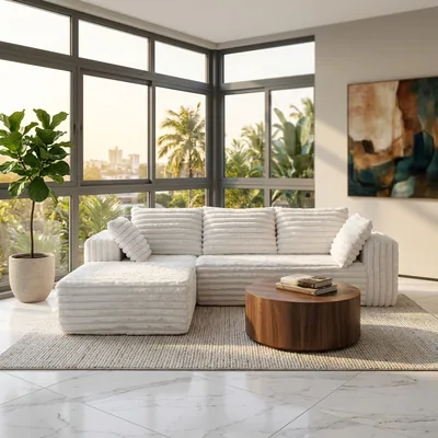 Pouf compressé 175 × 95 × 62 cm