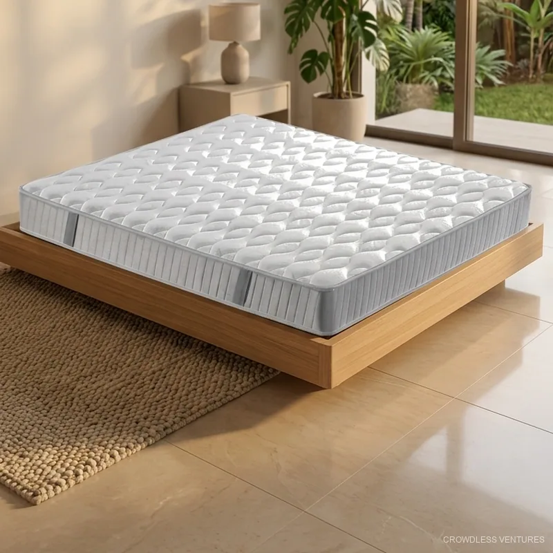 Matelas compressé à ressorts ensachés CV-MOB-222, 180 × 200 × 23 cm
