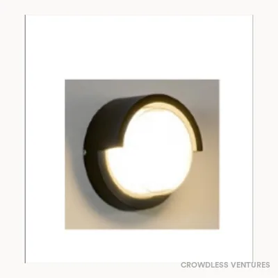 Applique murale ronde à casquette, 18 W