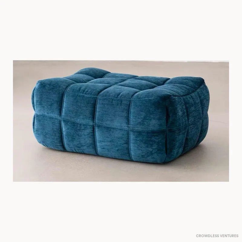 Pouf compressé 78 × 58 × 39 cm