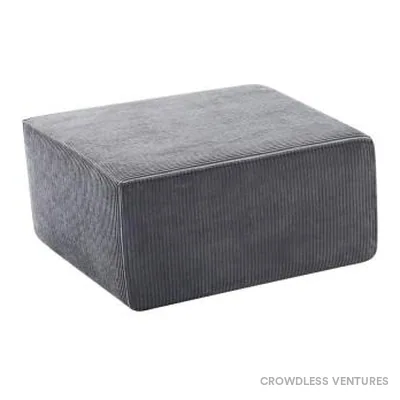 Pouf compressé 80 × 80 × 40 cm