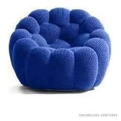 Canapé compressé bulle 114 × 114 × 64 cm