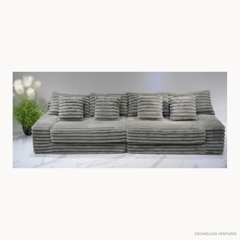 Canapé compressé 3 places 280 × 100 × 68 cm