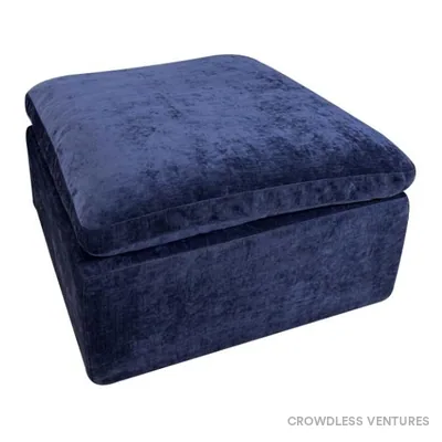 Pouf compressé 80 × 80 × 40 cm