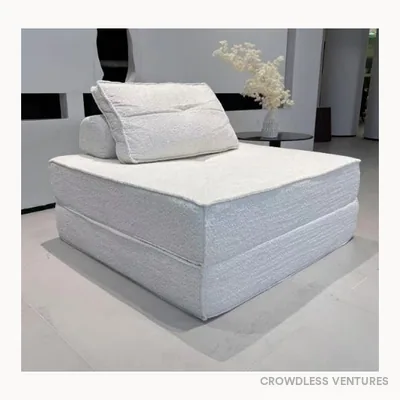 Canapé-lit compressé 100 × 100 × 40 cm