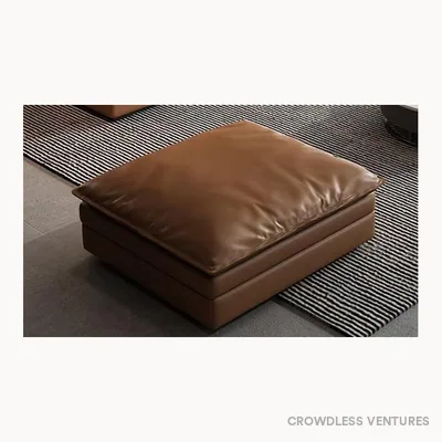 Pouf compressé 68 × 88 × 4 cm